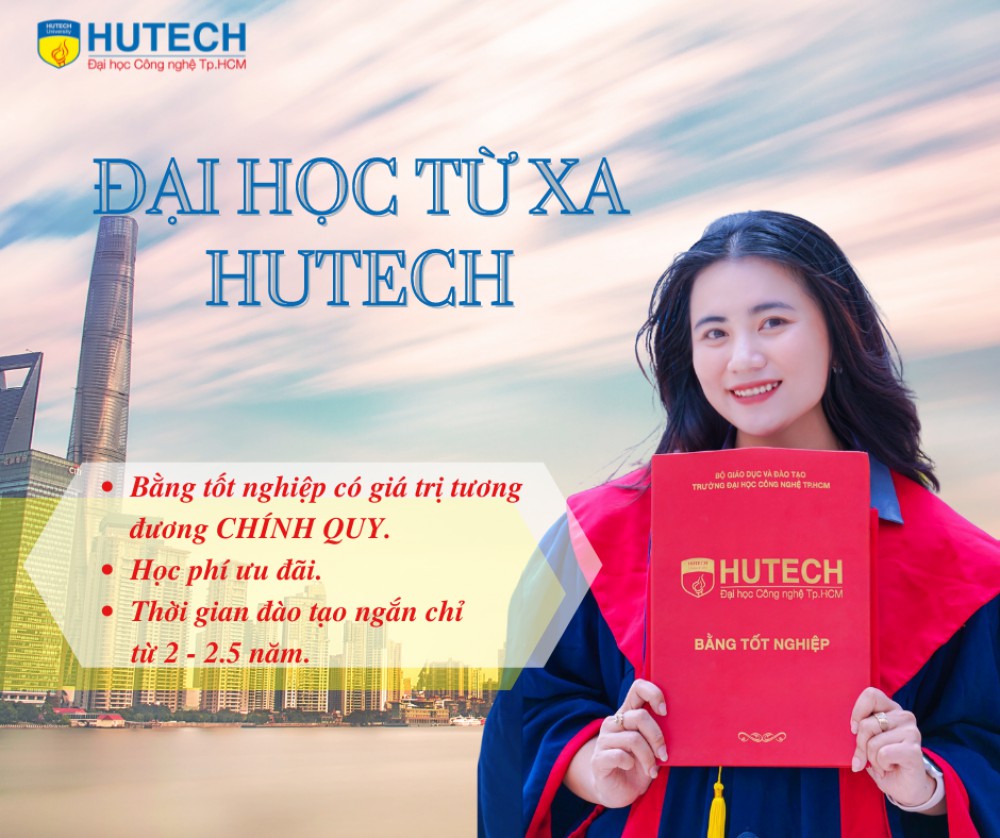 Đào Tạo Từ Xa HUTECH – Đại Học Công Nghệ TP Hồ Chí Minh